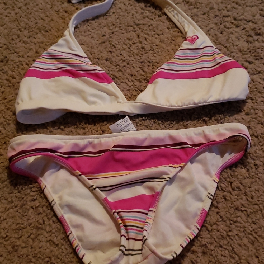 Roxy size medium two piece swim suit